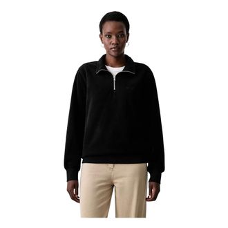 Levi's Dames, Sweatshirts & Hoodies, Zwart, Maat: M Katoen
