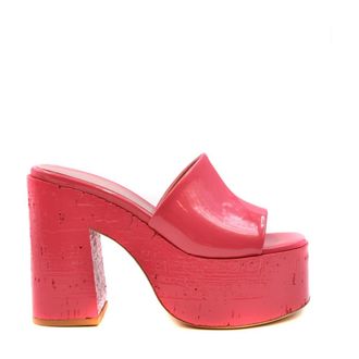 Haus Of Honey Stijlvolle Hakken Muiltjes Sandalen - Dames - Muiltjes - Roze - 37 EU - Schoenen