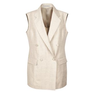 Tagliatore Vests, female, Gray, Size: 2XL Bernice Vest