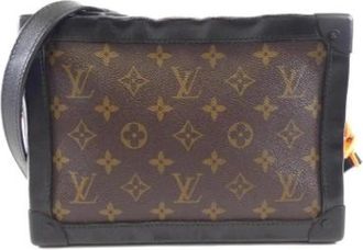 Louis Vuitton Pre-owned Cross Body Bags, female, Brown, Size: ONE SIZE Pre-owned Canvas louis-vuitton-bags