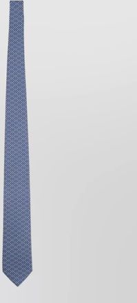 Ferragamo slim neckwear and bow tie textured pattern