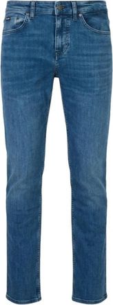 HUGO BOSS Delaware Slim-fit Jeans - Heren - Slim Fit Jeans - Blauw - W40 - Katoen - Jeans