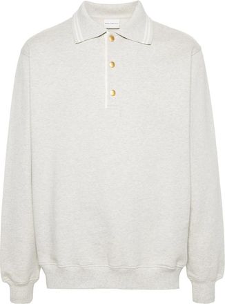 Dr&ocirc;le de Monsieur Embroidered-logo Cotton Jumper