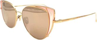 Linda Farrow Dames, Accessoires, Grijs, Maat: 54 MM