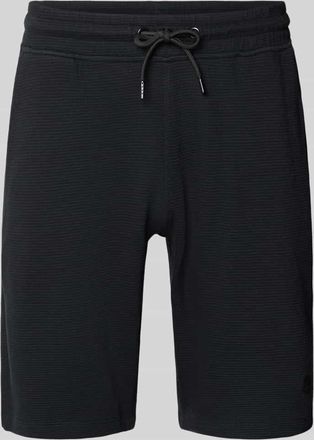 Blend Straight Fit Shorts mit Logo-Stitching Modell Fillip in Black, Gr&ouml;&szlig;e 3XL