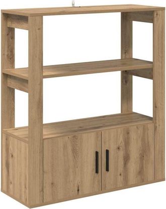 vidaXL Sideboard Artisan oak 30 x 80 x 90 cm Engineered wood vidaXL