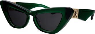 Burberry Womens Sunglasses 0be4421u Green Acetate