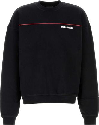 Dsquared2 Black cotton sweatshirt
