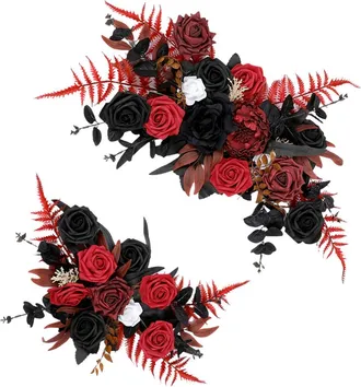 OEM Guirnalda De Flores Artificiales Para El Fondo De La Recepci&oacute;n