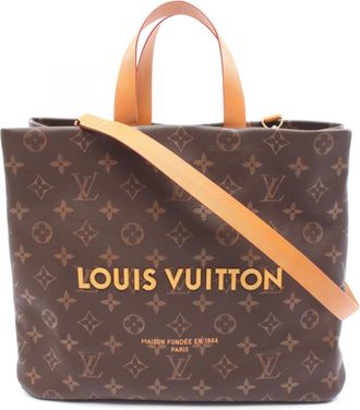 Louis Vuitton Brown Monogram Monogram Tote Bag (Pre-Owned)