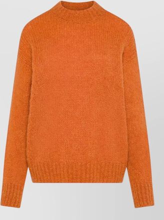 Seventy Venezia alpaca wool oversized round neck sweater