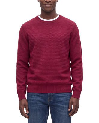 Raffi Textured Crewneck Sweater