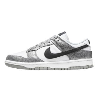Nike Dunk Low Metallic Silver / Off Noir - White DO5882-001 Womens