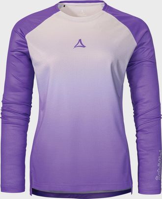 Sch&ouml;ffel Funktionsshirt SCH&Ouml;FFEL Longsleeve Style Koitere WMN, Damen, Gr. 40, lila (3805, lila), Oberstoff: 100% Polyester, Rundhals, Shirts Funktionsshirt