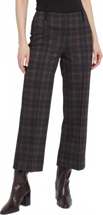 Lyss&eacute; Womens Livia Crop Pant In Dublin Plaid