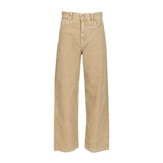Carhartt Work in Progress Dames, Broeken, Beige, Maat: XS