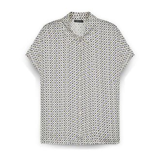 Fiorella Rubino Dames, Blouses & Shirts, Veelkleurig, Maat: XL Satijn