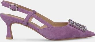 Alma En Pena Kitten Buckle Shoe in Purple at Nordstrom, Size 40