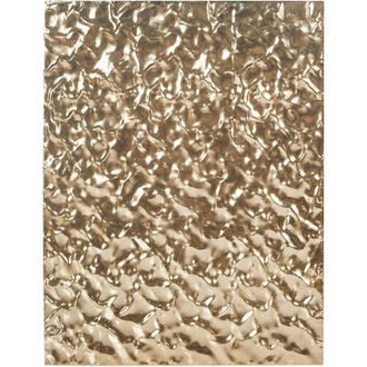 Beliani Beliani - Decorazione da parete in metallo ferro quadrato Glamour Accent Piece Oro Coimbra