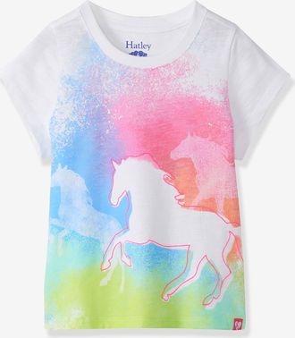 Hatley T-Shirt Pferde M&auml;dchen Hatley mehrfarbig