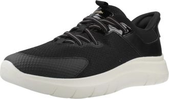 Geox Plummery Plus - Dames - Sneakers - Zwart - 38 EU - Schoenen