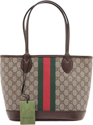 Gucci Pre-owned Gucci Small GG Supreme Web Ophidia Tote Ladies 6LAT4RK51W6LO16J