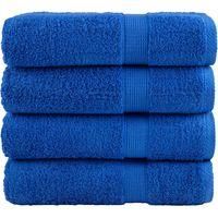 OEM Servilletas Solund De Calidad Premium, Juego De 4, Azules, 50 X 100 Cm, 600 G/m&sup2; - Crezuo