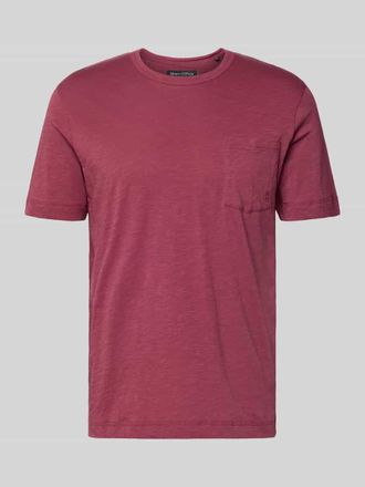 Marc O'Polo Regular Fit T-Shirt aus reiner Baumwolle in Dunkelrot, Gr&ouml;&szlig;e XXXL