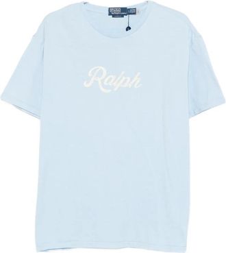 Ralph Lauren T-shirt met ronde hals - Heren - T-shirts - Blauw - 2XL - Tops