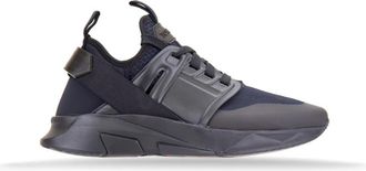 Tom Ford Sneakers - Heren - Sneakers - Blauw - 40 EU - Leer - Schoenen
