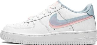 Nike Fitness, Heren, Wit, 36 EU, Leer, Air Force 1 LV8 Double Swoosh