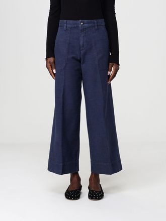 Mason's Cotton Wide Leg Trousers