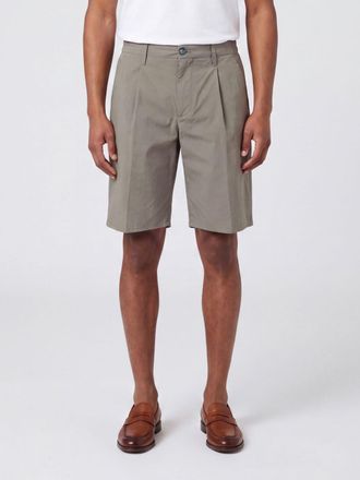 Re-hash Cotton-Blend Chino Shorts with Pleats and Belt Loops