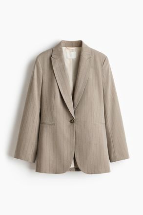 H&M Einreihiger Blazer - Beige