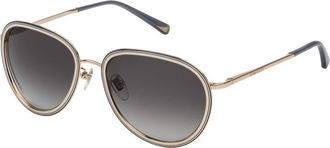 Nina Ricci Womens SNR057570361 57 Sunglasses - Lilac - One Size