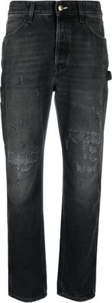 Washington Dee-Cee Jeans - Dames - Loose Fit Jeans - Zwart - W28 - Denim - Jeans