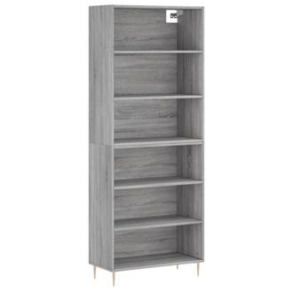Berkfield Home Highboard Concrete Grey 69.5x32.5x180 cm Engineered Wood