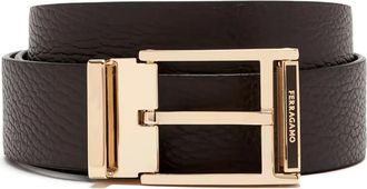 Ferragamo Cintura con fibbia - Marrone