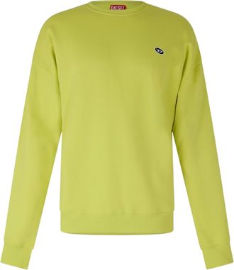 Diesel Heren Rob Doval Sweater (Limoengeel)