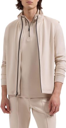 Bugatchi Soft Touch Tech Vest in Almond at Nordstrom, Size Xx-Large