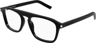 Saint Laurent Accessoires, unisex, Zwart, ONE Size, Sl 157 Optical Frame