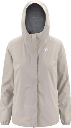 K-Way Marguerite Stretch Dot - Dames - Regenjassen - Beige - XS - Polyester - Jassen