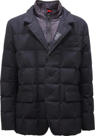 Fay Piumino Down Jacket E - male - Fay - Winter Jackets - Blue - 2XL - Jackets