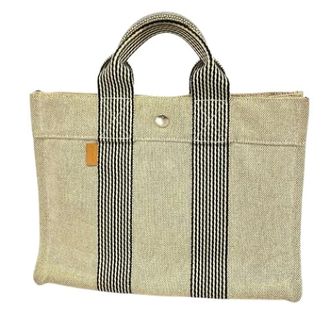 Herm&egrave;s Pre-owned Toile H Tote Bag - Pre-owned - Mujer - Beige - ONE SIZE