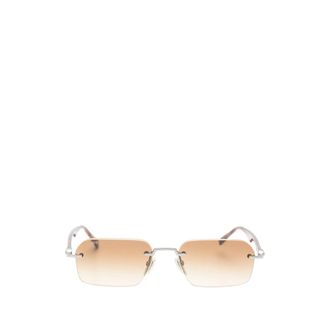 Gucci Rimless Rectangle-frame Sunglasses