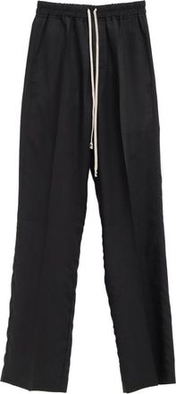 Rick Owens katoenen broek met trekkoord