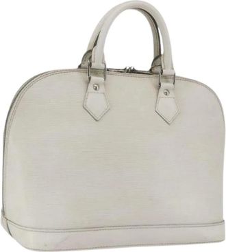 Louis Vuitton Pre-owned Handbags, female, White, Size: ONE SIZE Pre-owned Vintage Handbag