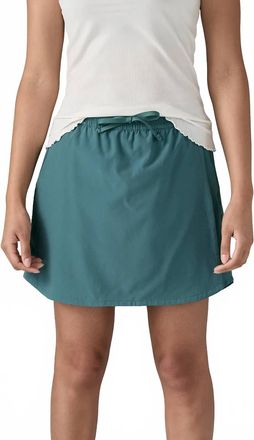Patagonia Fleetwith Skort In Wetland Blue