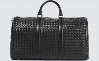 Bottega Veneta Large Intrecciato leather duffel bag