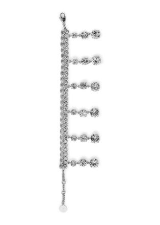 Paco Rabanne Crystal-embellished Bracelet - Silver - One Size